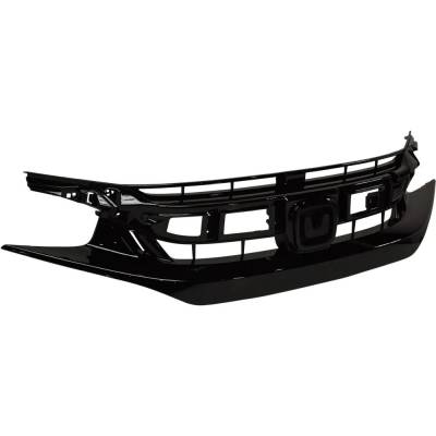 Rareelectrical - Grille Assembly Compatible With Honda Civic Sport 4 Cyl 2.0L Civic Sport 4 Cyl 1.5L 2019-2021 - Image 2