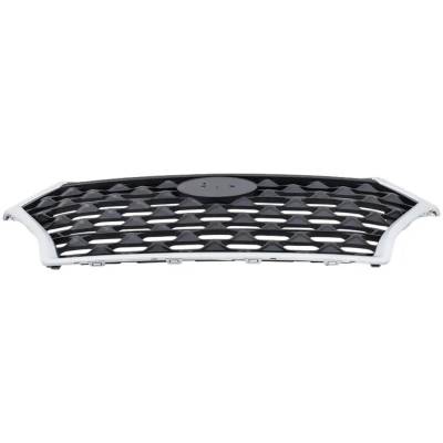 Rareelectrical - New Chrome Insert Grille Assembly Compatible With Hyundai Tucson Luxury 4 Cyl 2.4L Tucson Sel 4 Cyl - Image 6