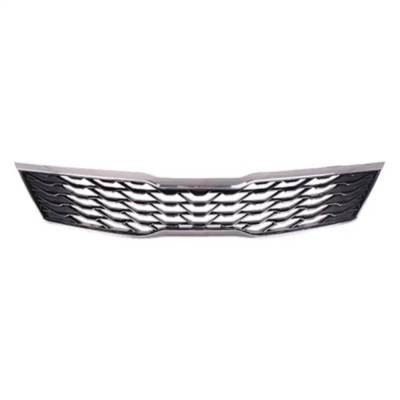 New Textured Black Grille Assembly Compatible With Kia Optima S 4 Cyl 2.4L Optima Lx 4 Cyl 2.4L