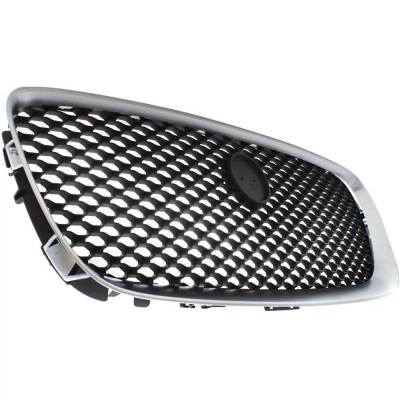 Rareelectrical - New Chrome Shell Grille Assembly Compatible With Jaguar F-Pace S 6 Cyl 3.0L F-Pace R-Sport 4 Cyl - Image 2