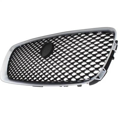 Rareelectrical - New Chrome Shell Grille Assembly Compatible With Jaguar F-Pace S 6 Cyl 3.0L F-Pace R-Sport 4 Cyl - Image 3