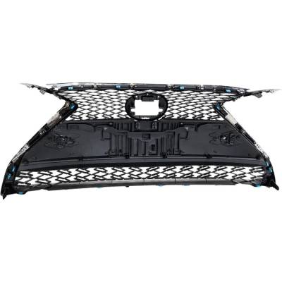 Rareelectrical - New Dark Gray Grille Assembly Compatible With Lexus Es350 F Sport 6 Cyl 3.5L Es350 Premium 6 Cyl - Image 4