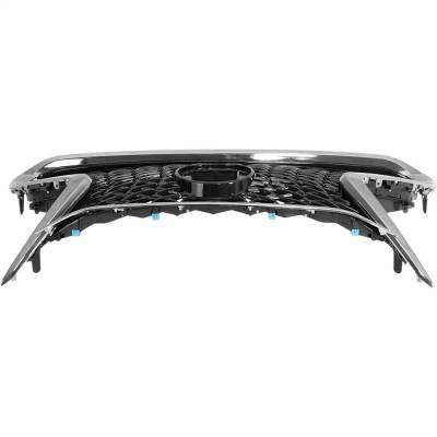 Rareelectrical - New Dark Gray Grille Assembly Compatible With Lexus Es350 F Sport 6 Cyl 3.5L Es350 Premium 6 Cyl - Image 5