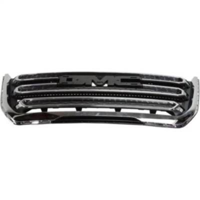 Rareelectrical - New Textured Black Grille Assembly Compatible With Gmc Terrain Slt 4 Cyl 2.4L Terrain Slt 6 Cyl 3.6L - Image 2