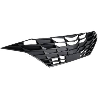 Rareelectrical - New Textured Black Grille Assembly Compatible With Hyundai Elantra Preferred 4 Cyl 2.0L Elantra - Image 3