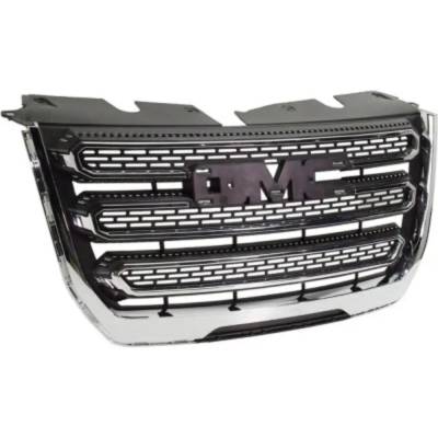 Rareelectrical - New Textured Black Grille Assembly Compatible With Gmc Terrain Slt 6 Cyl 3.6L Terrain Slt 4 Cyl 2.4L - Image 3