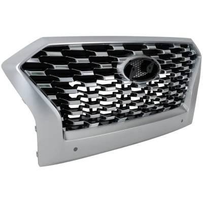 Rareelectrical - New Chrome Grille Assembly Compatible With Hyundai Palisade Luxury 6 Cyl 3.8L Palisade Essential 6 - Image 3