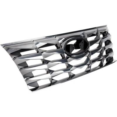 Rareelectrical - New Chrome Grille Assembly Compatible With Hyundai Tucson Urban 4 Cyl 2.5L Tucson Luxury Plug-In - Image 3