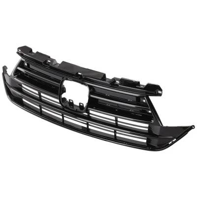 Rareelectrical - New Painted Black Grille Assembly Compatible With Honda Odyssey Ex-L 6 Cyl 3.5L Odyssey Touring 6 - Image 2