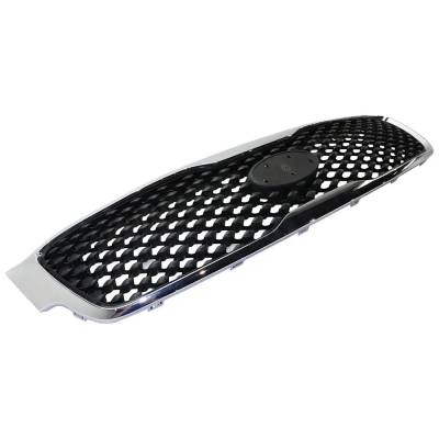 Rareelectrical - New Gray Grille Assembly Compatible With Kia Sorento L 4 Cyl 2.4L Sorento Lx 4 Cyl 2.0L Sorento Lx 4 - Image 2