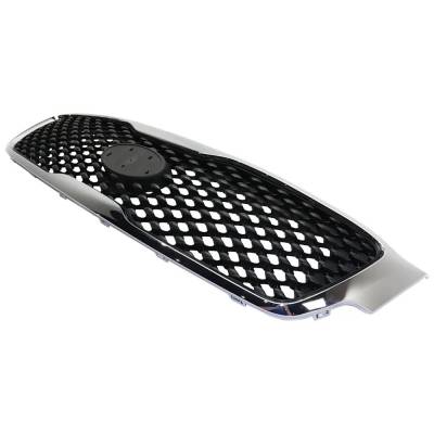 Rareelectrical - New Gray Grille Assembly Compatible With Kia Sorento L 4 Cyl 2.4L Sorento Lx 4 Cyl 2.0L Sorento Lx 4 - Image 3