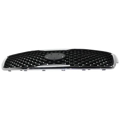 Rareelectrical - New Gray Grille Assembly Compatible With Kia Sorento L 4 Cyl 2.4L Sorento Lx 4 Cyl 2.0L Sorento Lx 4 - Image 4