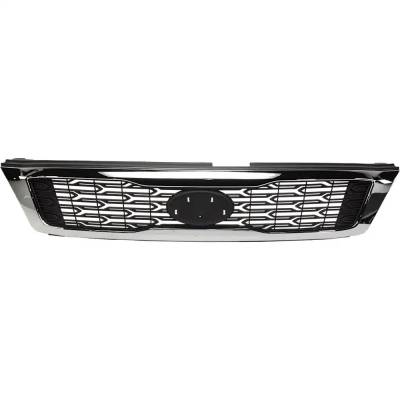 New Textured Black Grille Assembly Compatible With Kia Sedona Ex 6 Cyl 3.5L Sedona Lx 6 Cyl 3.5L