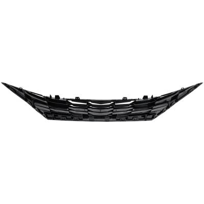 Rareelectrical - New Textured Black Grille Assembly Compatible With Hyundai Elantra Blue Hybrid 4 Cyl 1.6L Elantra - Image 5
