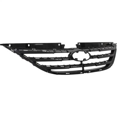 Rareelectrical - New Textured Black Grille Assembly Compatible With Hyundai Sonata Gl 4 Cyl 2.4L Sonata Se 4 Cyl 2.4L - Image 2