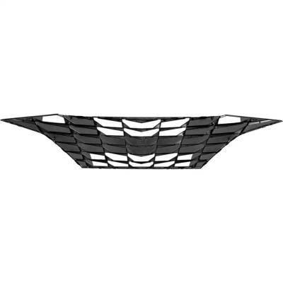 Rareelectrical - New Textured Black Grille Assembly Compatible With Hyundai Elantra Blue Hybrid 4 Cyl 1.6L Elantra - Image 4