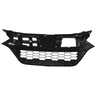Rareelectrical - New Textured Black Grille Assembly Compatible With Honda Hr-V Sport 4 Cyl 1.8L Hr-V Touring 4 Cyl - Image 6