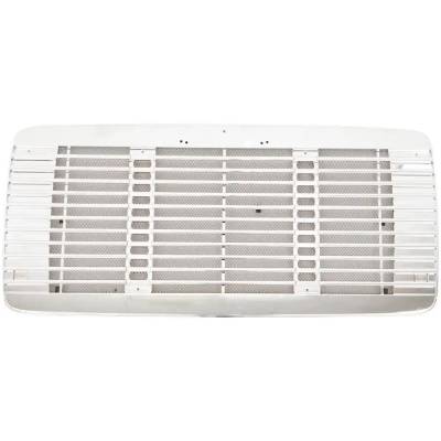 Rareelectrical - New Chrome Grille Assembly Compatible With Freightliner Fl70 Base 6 Cyl 7.2L Fl70 Base 4 Cyl 4.3L - Image 2