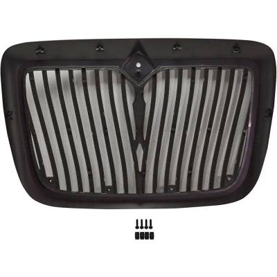 Rareelectrical - New Vertical Bar Grille Assembly Compatible With International Prostar Pro La687 6 Cyl 12.4L Prostar - Image 5