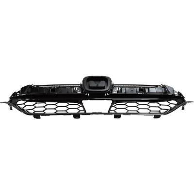 Rareelectrical - New Textured Gray Grille Assembly Compatible With Honda Cr-V Ex 4 Cyl 1.5L Cr-V Ex-L 4 Cyl 1.5L Cr-V - Image 4