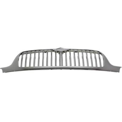 Rareelectrical - New Vertical Bar Grille Assembly Compatible With International 4400 Base 4 Cyl 8.5L 4100 Base 8 Cyl - Image 6