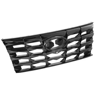 Rareelectrical - New Smoke Black Grille Assembly Compatible With Hyundai Tucson Limited Hybrid 4 Cyl 1.6L Tucson - Image 3
