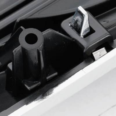 Rareelectrical - New Textured Black Grille Assembly Compatible With Kia Sorento Lx 4 Cyl 2.4L Sorento Lx 6 Cyl 3.3L - Image 7