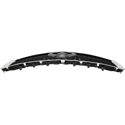 Rareelectrical - New Painted Gray Grille Assembly Compatible With Infiniti Qx60 Base 6 Cyl 3.5L Qx60 Hybrid 4 Cyl - Image 6