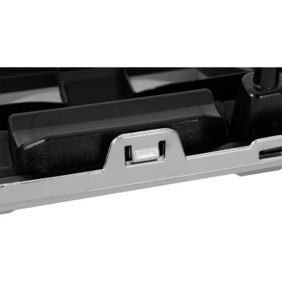 Rareelectrical - New Textured Black Grille Assembly Compatible With Hyundai Santa Fe Preferred 4 Cyl 2.5L Santa Fe - Image 8