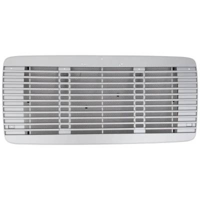 Rareelectrical - New Chrome Grille Assembly Compatible With Freightliner Fl60 Base 6 Cyl 8.3L Fl60 Base 4 Cyl 4.3L - Image 2
