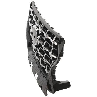 Rareelectrical - New Chrome Shell Grille Assembly Compatible With Hyundai Venue Sel 4 Cyl 1.6L Venue Denim 4 Cyl 1.6L - Image 3