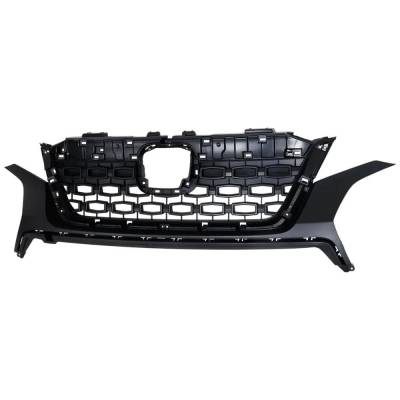 New Textured Black Grille Assembly Compatible With Honda Passport Sport 6 Cyl 3.5L Passport Elite 6