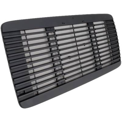 Rareelectrical - New Black Grille Assembly Compatible With Freightliner Fl60 Fl6042s 6 Cyl 8.3L Fl70 Fl7042s 6 Cyl - Image 3