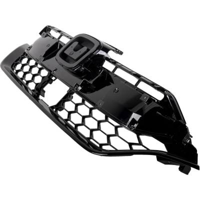 Rareelectrical - New Painted Black Grille Assembly Compatible With Honda Cr-V Hybrid Lx 4 Cyl 2.0L Cr-V Touring 4 Cyl - Image 3