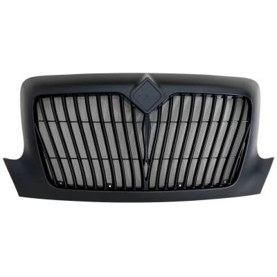 Rareelectrical - New Black Grille Assembly Compatible With International Durastar Base 6 Cyl 7.6L By Ri07010014-Hd - Image 2