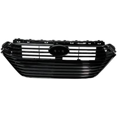 New Grille Assembly Compatible With Hyundai Ioniq Hybrid Ultimate 4 Cyl 1.6L Ioniq Hybrid Blue 4 Cyl