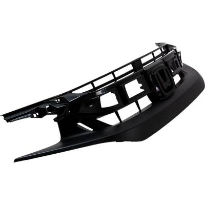 Rareelectrical - New Textured Black Grille Assembly Compatible With Honda Civic Ex 4 Cyl 1.5L Civic Ex-L 4 Cyl 1.5L - Image 2