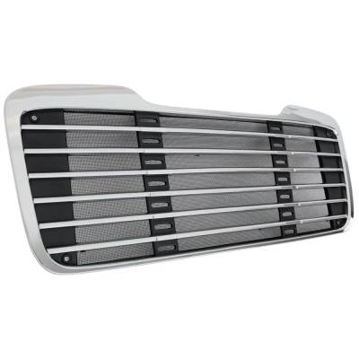 Rareelectrical - New Chrome Grille Assembly Compatible With Freightliner M2 112 Base 6 Cyl 8.8L M2 112 Base 6 Cyl - Image 3