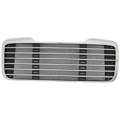 Rareelectrical - New Chrome Grille Assembly Compatible With Freightliner M2 100 Base 6 Cyl 6.4L M2 106 Base 6 Cyl - Image 2
