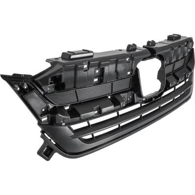 Rareelectrical - New Textured Black Grille Assembly Compatible With Honda Pilot Ex-L 6 Cyl 3.5L Pilot Lx 6 Cyl 3.5L - Image 3