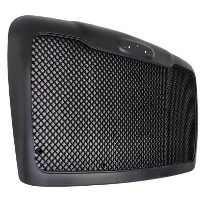 Rareelectrical - New Black Grille Assembly Compatible With Freightliner Cascadia 113 6 Cyl 12.8L Cascadia 125 6 Cyl - Image 3