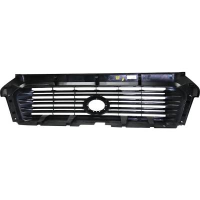 Rareelectrical - Painted Silver Shell Grille Assembly Compatible With Toyota Tundra Platinum 8 Cyl 5.7L 2014-2017 - Image 5