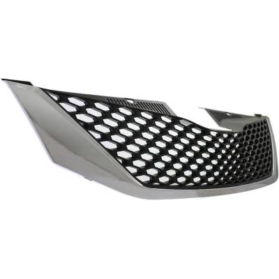 Rareelectrical - New Chrome Shell Grille Assembly Compatible With Toyota Sienna Se 6 Cyl 3.5L 2011-2017 By 5310108120 - Image 3
