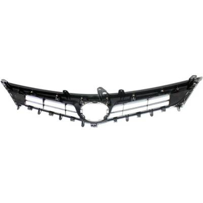 Rareelectrical - New Chrome Shell Grille Assembly Compatible With Toyota Avalon Xle Premium 6 Cyl 3.5L Avalon Xle 6 - Image 5