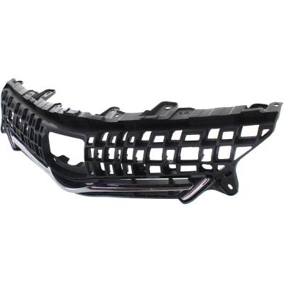 Rareelectrical - New Gray Grille Assembly Compatible With Toyota Prius V Base 4 Cyl 1.8L Prius V Three 4 Cyl 1.8L - Image 2