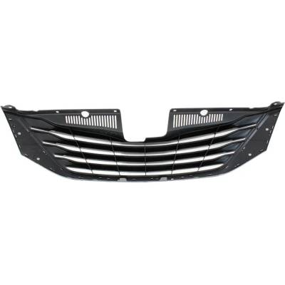Rareelectrical - New Chrome Shell Grille Assembly Compatible With Toyota Sienna Limited 6 Cyl 3.5L Sienna Xle 6 Cyl - Image 5
