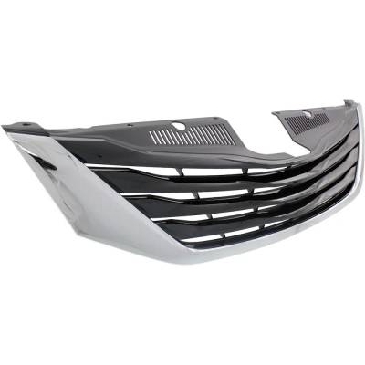 Rareelectrical - Chrome Shell Grille Assembly Compatible With Toyota Sienna Le 6 Cyl 3.5L 2015-2017 By To1200398 - Image 3