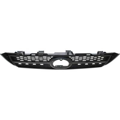 Rareelectrical - Textured Black Grille Assembly Compatible With Toyota Rav4 Base 4 Cyl 2.5L Rav4 Sport 4 Cyl 2.5L - Image 5