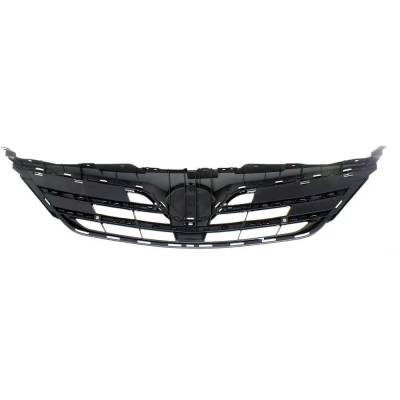 Rareelectrical - New Painted Black Grille Assembly Compatible With Toyota Corolla Le 4 Cyl 1.8L 2013 By 5310002640C0 - Image 5