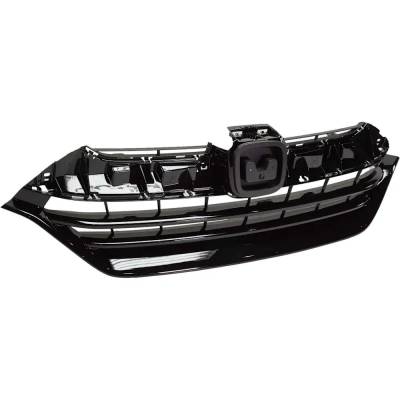 Rareelectrical - Painted Black Grille Assembly Compatible With Honda Cr-V Lx 4 Cyl 1.5L Cr-V Lx 4 Cyl 2.4L 2017-2019 - Image 3